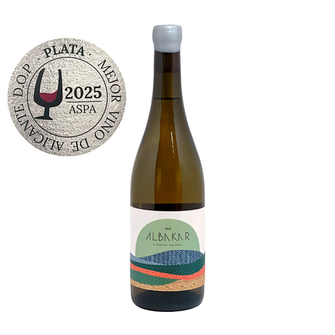Albakar blanco natural Viognier de Cup la Muntanya