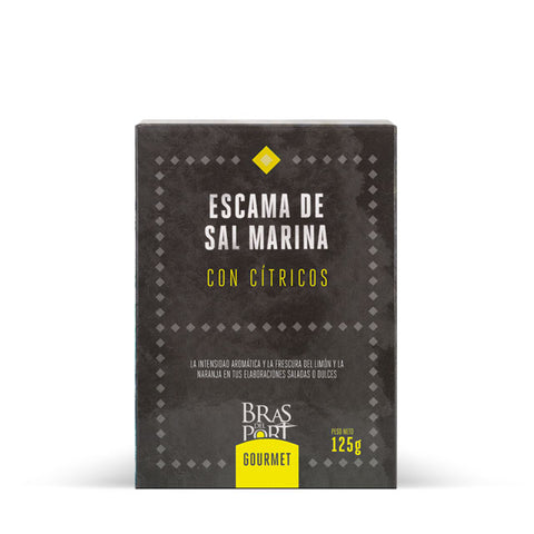 Escamas de sal marina con cítricos 125 g de Bras del Port