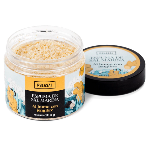Espuma de sal al humo con jengibre 100 gr. Bras del Port