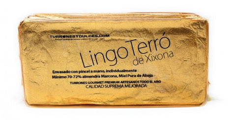 Turrón de Jijona o blando Gourmet 500 grs 70% almendra marcona