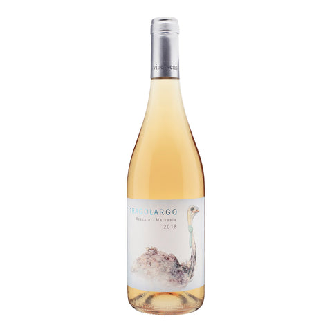 Tragolargo blanco natural Moscatel Malvasia de Casa Balaguer