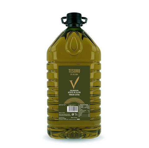 Aceite "Tesoro de Villena" 100% Arbequina 5L
