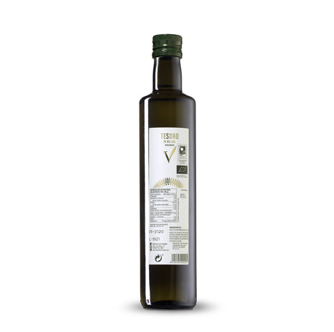 Aceite de Oliva Virgen Extra Ecológico Tesoro de Villena 0,5 L