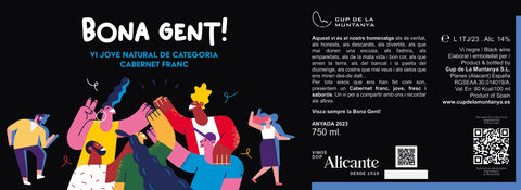 Bona Gent! Cabernet Franc natural
