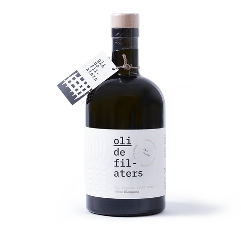 Aceite de oliva Virgen Extra variedad blanqueta de Oli de Filaters, 500 ml