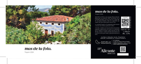 Mas de la Foia blanco viognier de Cup La Muntanya