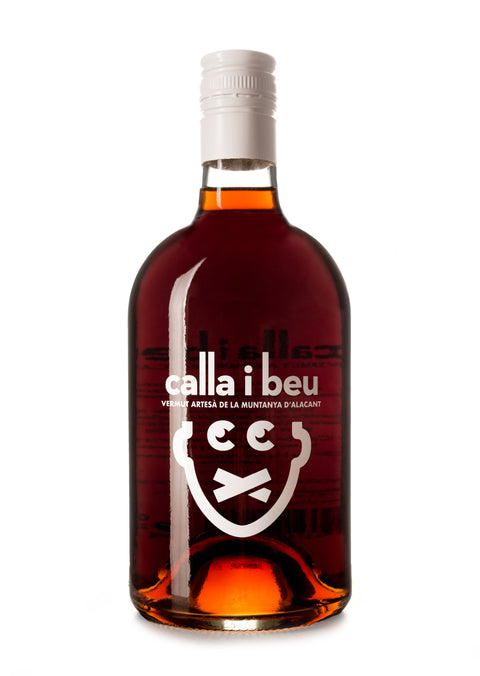 Vermut artesano Alicante rojo Moscatel de Alejandría Calla i Beu - Caja 6 uds