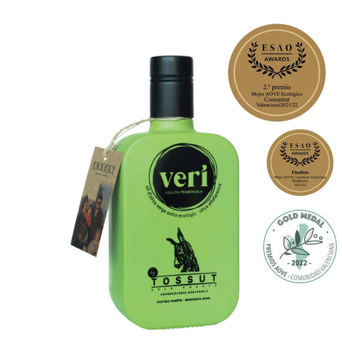 Aceite de oliva Virgen Extra "Verí" de Tossut Els Pouets 5 BOTELLAS