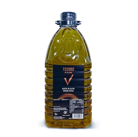 Aceite "Tesoro de Villena" Virgen Extra Garrafa 3 L